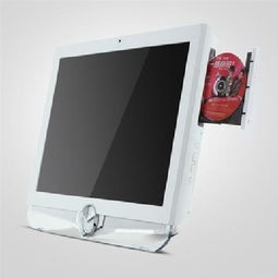 東格AD101一體臺式電腦 AMD雙核P560，2G內存，500G硬盤，珍珠白設計，觸控一體機